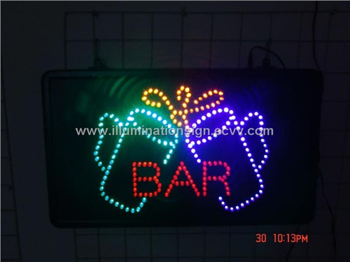Bar  Led Sign